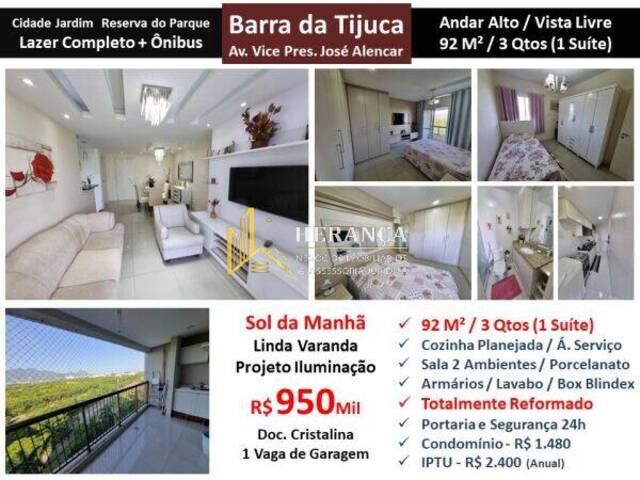 #2563 - Apartamento para Venda em Rio de Janeiro - RJ - 1