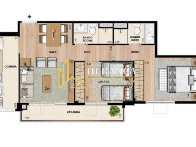 #2755 - Apartamento para Venda em Rio de Janeiro - RJ - 2