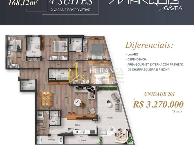 #LA2888 - Apartamento para Venda em Rio de Janeiro - RJ - 2