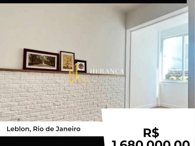 #2966 - Apartamento para Venda em Rio de Janeiro - RJ - 1
