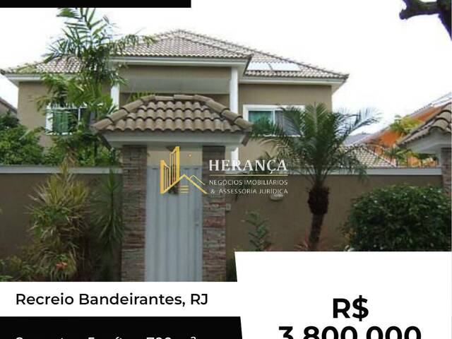 #2987 - Casa em condomínio para Venda em Rio de Janeiro - RJ - 1