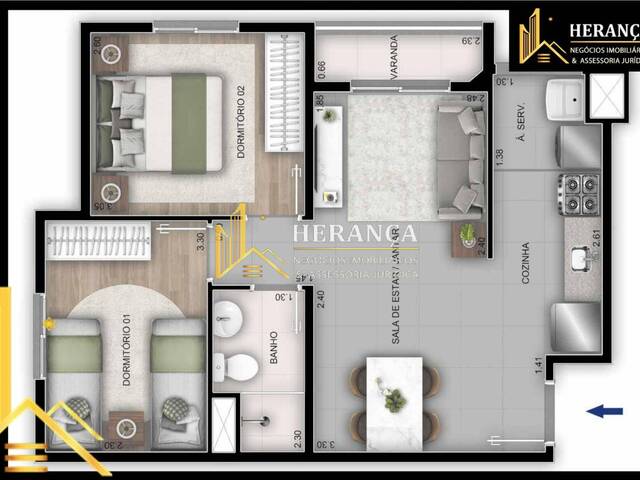 #LA3502 - Apartamento para Venda em Rio de Janeiro - RJ - 3